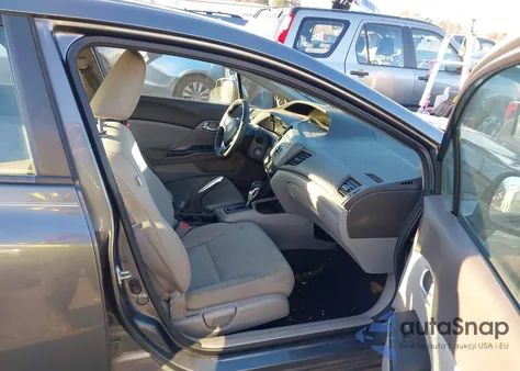 2012 Honda Civic Ex z USA, uszkodzony, nr VIN 19XFB2F8XCE097619